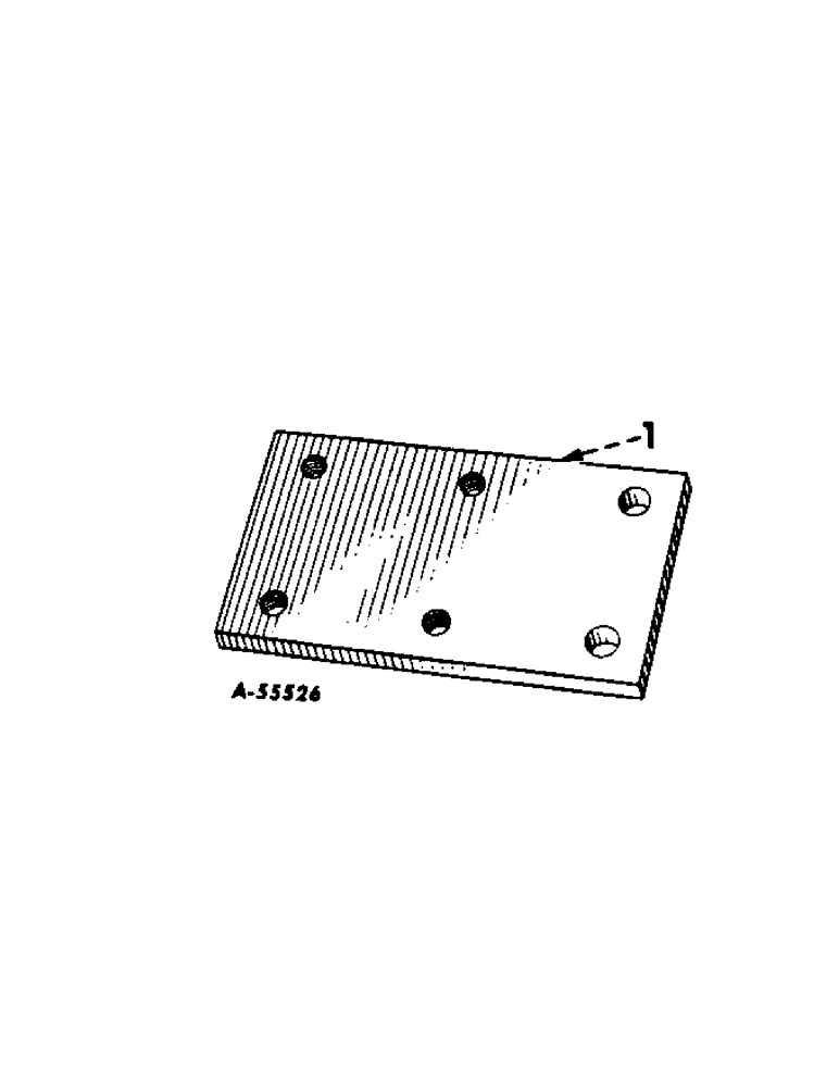 Схема запчастей Case IH 486 - (F-33) - TRACTOR FENDER EXTENSION PLATE 