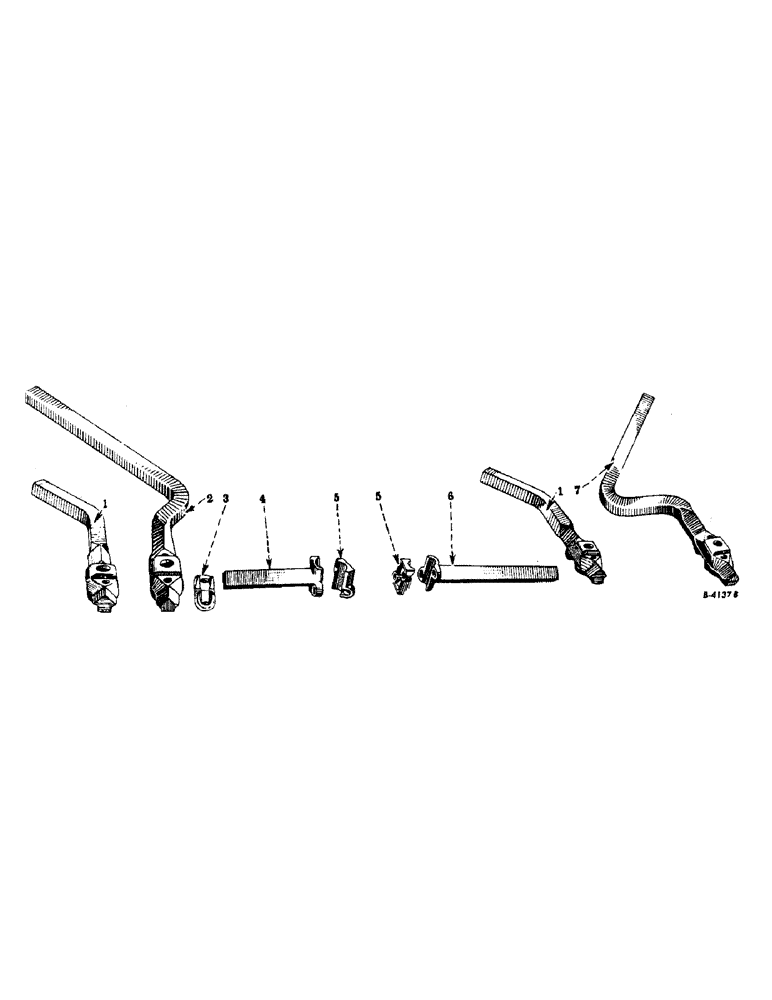 Схема запчастей Case IH A-144 - (L-18) - TOOL BARS AND EXTENSIONS, FRONT SECTION 