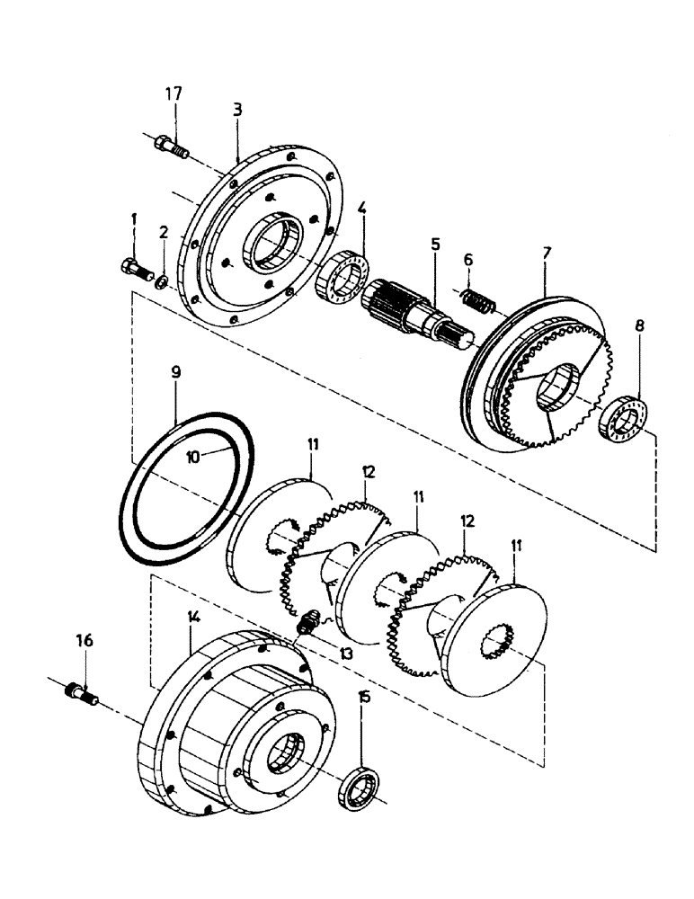 Схема запчастей Case IH 7700 - (A09-09) - FAIL SAFE BRAKE, 7700 Mainframe & Functioning Components