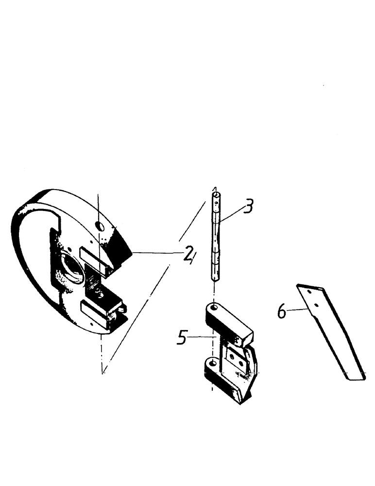 Схема запчастей Case IH 7000 - (A02-25) - MAINFRAME, SWINGING KNIFE CHOPPER Mainframe & Functioning Components