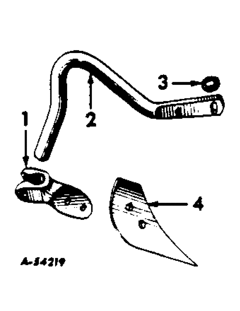Схема запчастей Case IH A-193 - (J-4) - COMBINATION JOINTER, ONE PER FURROW 