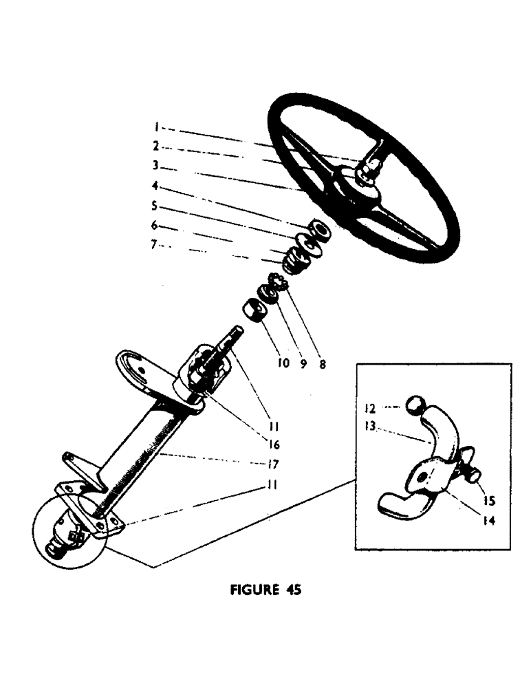 Схема запчастей Case IH 880F - (68) - STEERING WHEEL AND COLUMN Steering & Front Axle