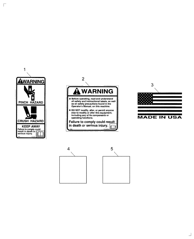 Схема запчастей Case IH WORK EZ 72SL - (006) - DECALS 