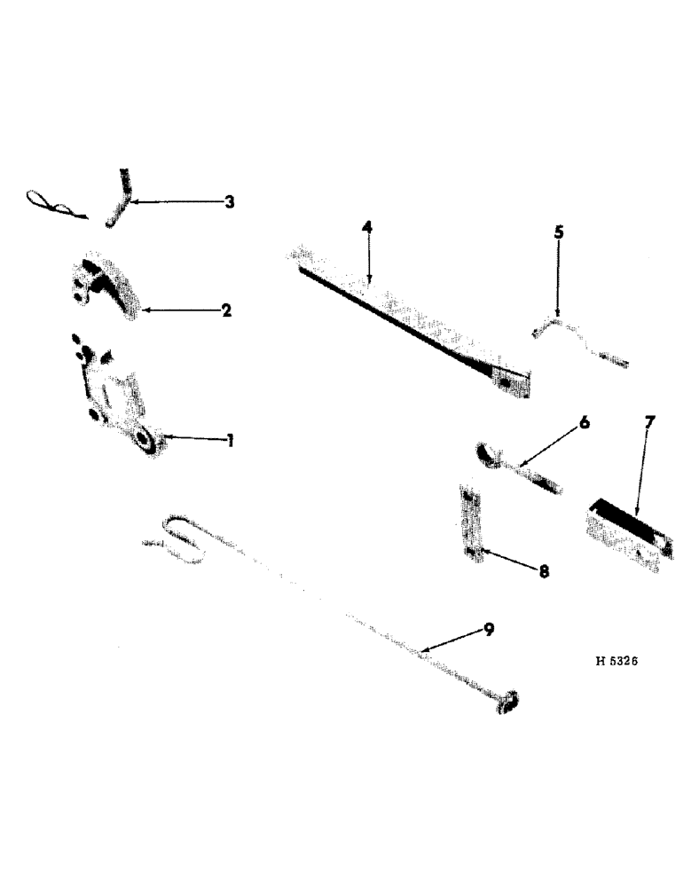 Схема запчастей Case IH 7 - (05-14) - HYDRAULIC ADAPTER ATTACHMENT 
