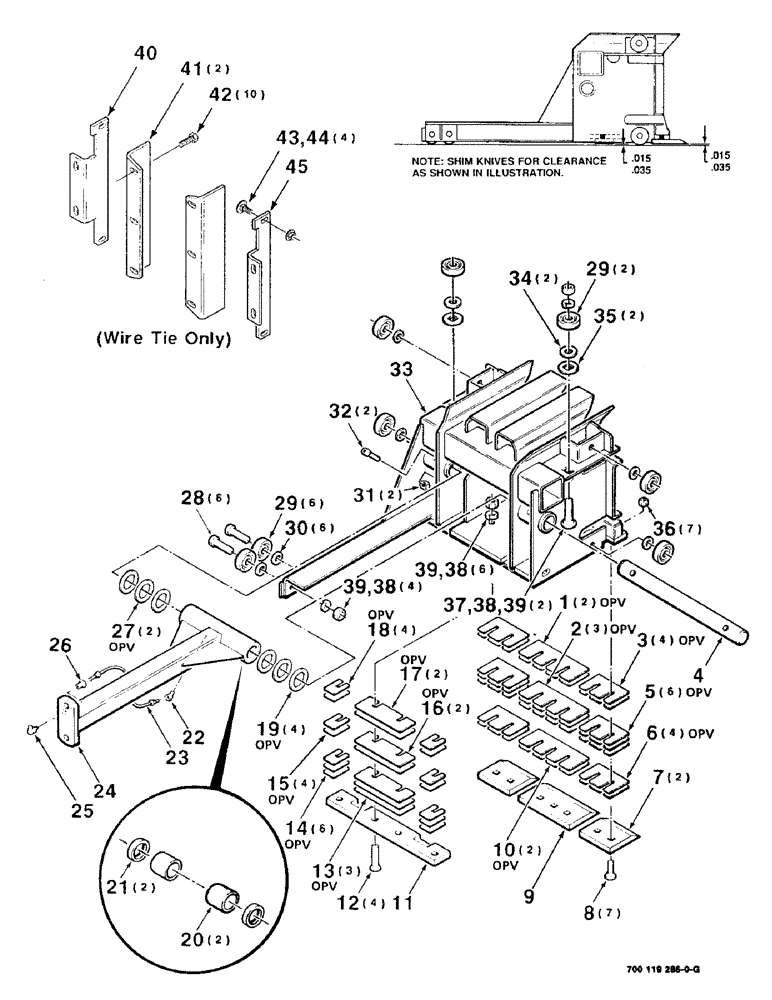 Схема запчастей Case IH 8545 - (5-10) - PLUNGER ASSEMBLY (13) - FEEDER