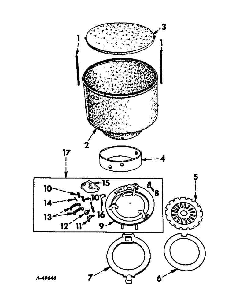 Схема запчастей Case IH 249 - (E-51) - SEED HOPPER, LARGE CAPACITY 