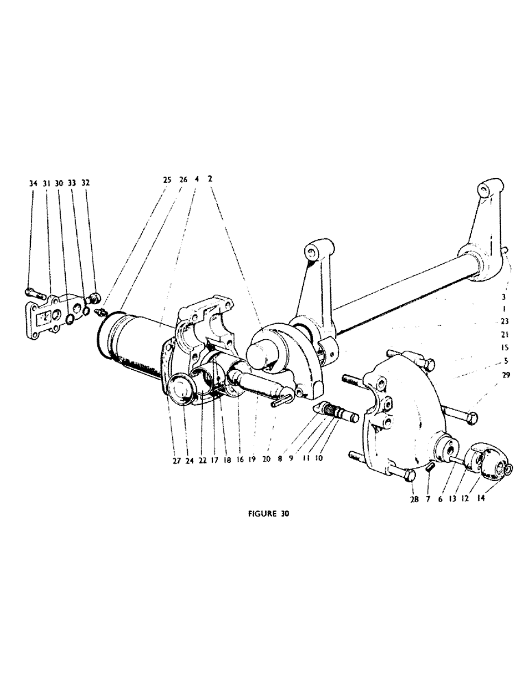 Схема запчастей Case IH 770A - (050) - RAMSHAFT AND RAM CYLINDER (07) - HYDRAULIC SYSTEM