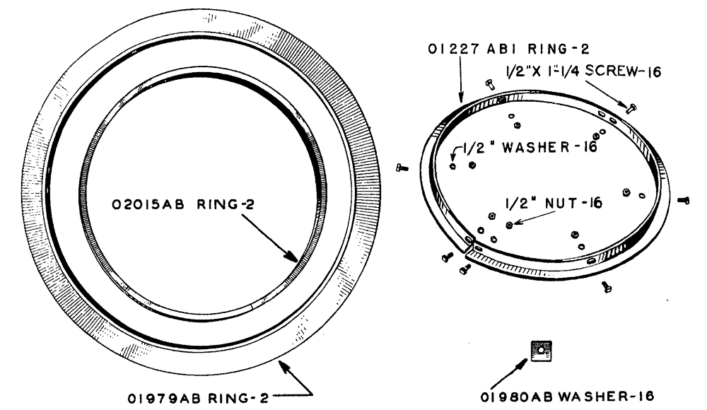 Схема запчастей Case IH LA-SERIES - (075) - SKID RINGS - GUIDE ANGLES (06) - POWER TRAIN