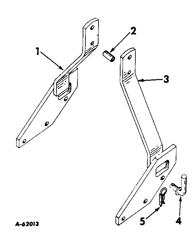 Схема запчастей Case IH 251 - (X-34) - THREE-POINT HITCH 