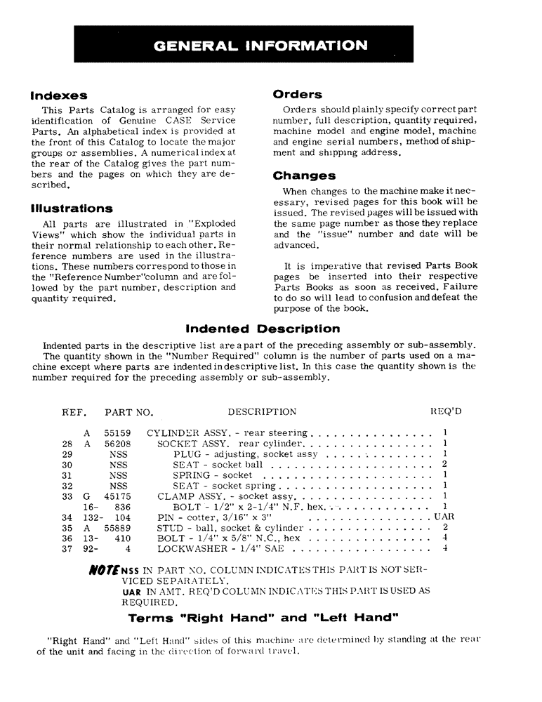 Схема запчастей Case IH FC-SERIES - (02) - GENERAL INFORMATION 