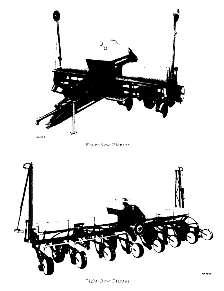 Схема запчастей Case IH 400 - (A-002) - FOUR-ROW PLANTER, EIGHT-ROW PLANTER 