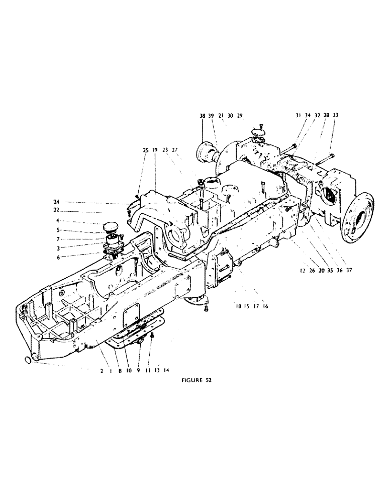 Схема запчастей Case IH 770A - (086) - MAIN FRAME AND COVERS (12) - CHASSIS