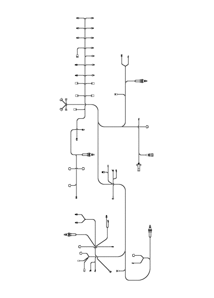 Схема запчастей Case IH 955 - (4-34) - HARNESS, AFS PLANTER, 12 ROW NARROW, 16 ROW NARROW AND 12/23 SRC (04) - ELECTRICAL SYSTEMS