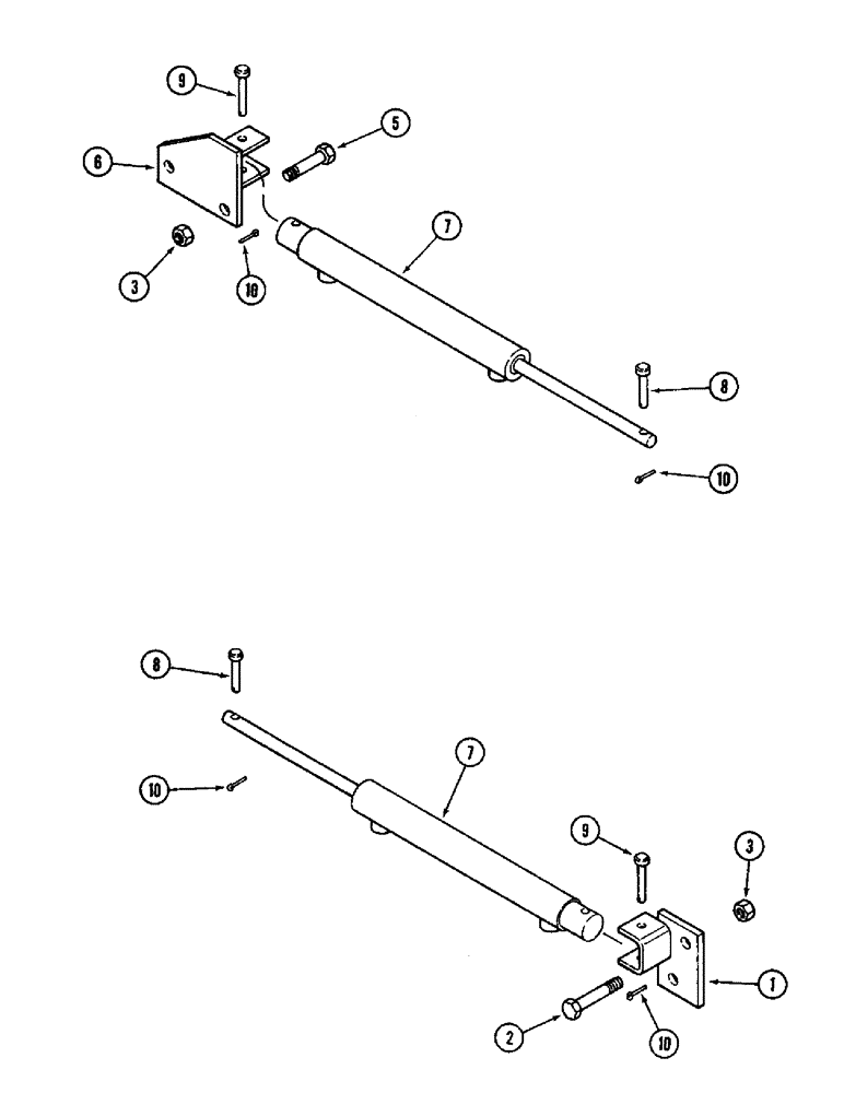 Схема запчастей Case IH 1020 - (9A-28) - REEL FORE AND AFT ADJUSTMENT, HYDRAULIC (09) - CHASSIS/ATTACHMENTS