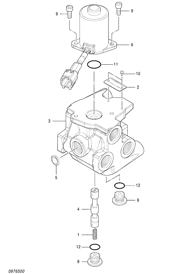 Схема запчастей Hitachi ZX140W-3 - 398 VALVE LOCK ( CEB CED 002001-,005001- CEA 020001-,050001-). 03 VALVE