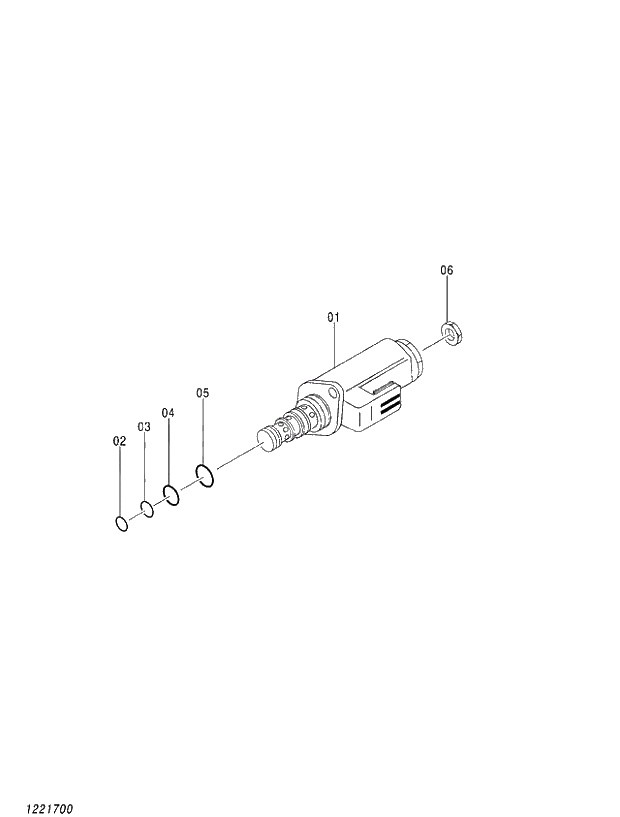 Схема запчастей Hitachi ZX470R-3 - 007 VALVE;REDUCING (020001-). 01 PUMP