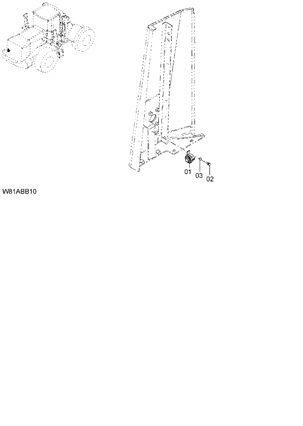 Схема запчастей Hitachi ZW250 - 130_REVERSE BUZZER 6CH,HCH,HEH,HXH (BB001) (005101-). 05 ELECTRICAL SYSTEM