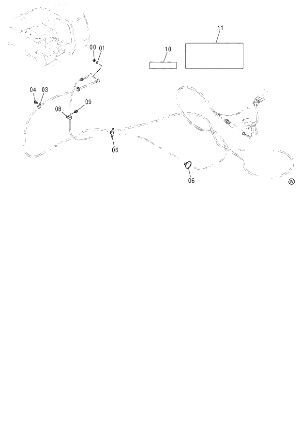 Схема запчастей Hitachi ZX120-E - 055_MANUAL ENGINE CONTROL PARTS (060001-). 01 UPPERSTRUCTURE
