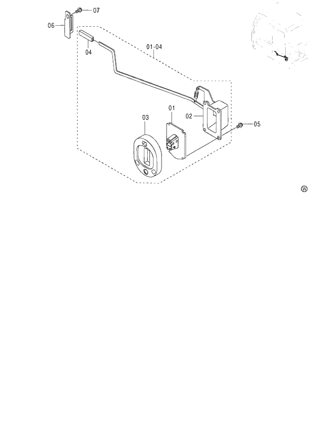 Схема запчастей Hitachi ZX120-E - 157_CAB (7) (060001-). 01 UPPERSTRUCTURE