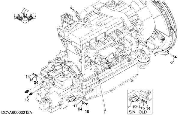 Схема запчастей Hitachi ZX470R-5G - 002 ELECTRIC PARTS (2) 09 ELECTRIC SYSTEM