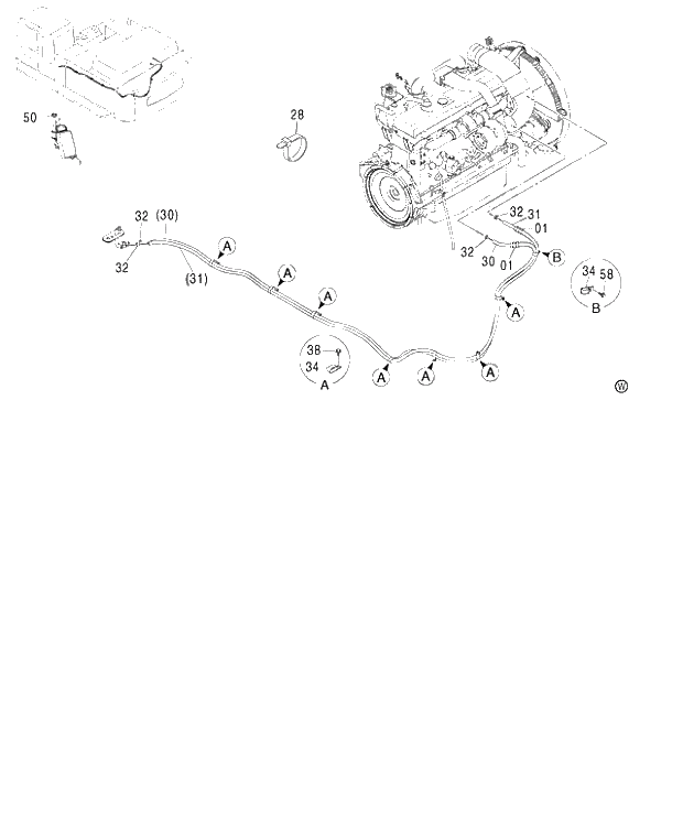 Схема запчастей Hitachi ZX480MTH - 040 CAR HEATER (2) (450,H,MT,MTH 010001-460 050001-). 01 UPPERSTRUCTURE