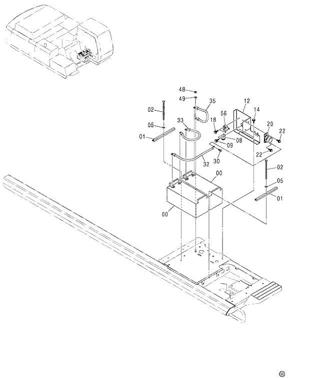 Схема запчастей Hitachi ZX450LC - 082 ELECTRIC PARTS (1) 460 (050001-). 01 UPPERSTRUCTURE