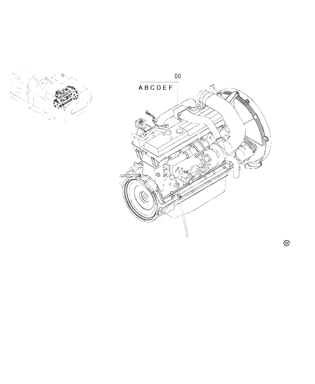 Схема запчастей Hitachi ZX450LC - 094 ENGINE (450,H,MT,MTH 010001 460 050001). 01 UPPERSTRUCTURE