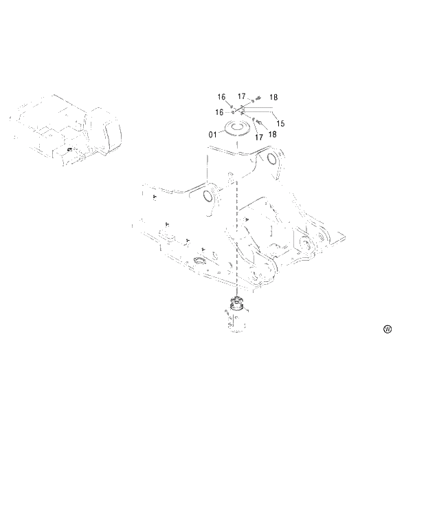 Схема запчастей Hitachi ZX450LC - 114 FRAME 3 450,H,MT,MTH 010001-460 050001-). 01 UPPERSTRUCTURE