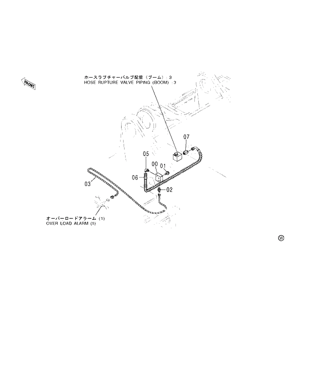 Схема запчастей Hitachi ZX480MT - 146 OVER LOAD ALARM (2) (450,H,MT,MTH 010001-460 050001-). 01 UPPERSTRUCTURE