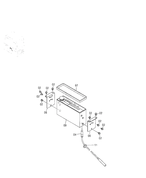 Схема запчастей Hitachi ZX450LC - 169 RADIO (AM_FM) (450,H,MT,MTH 010001 460 050001-). 01 UPPERSTRUCTURE