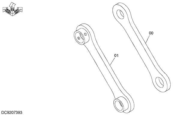 Схема запчастей Hitachi ZX330LC-5G - 013 B LINK (K TYPE) 12 FRONT-END ATTACHMENTS