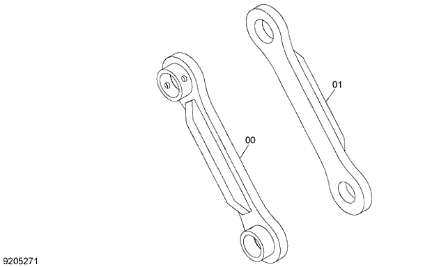 Схема запчастей Hitachi ZX330LC-5G - 014 B LINK (H TYPE) 12 FRONT-END ATTACHMENTS