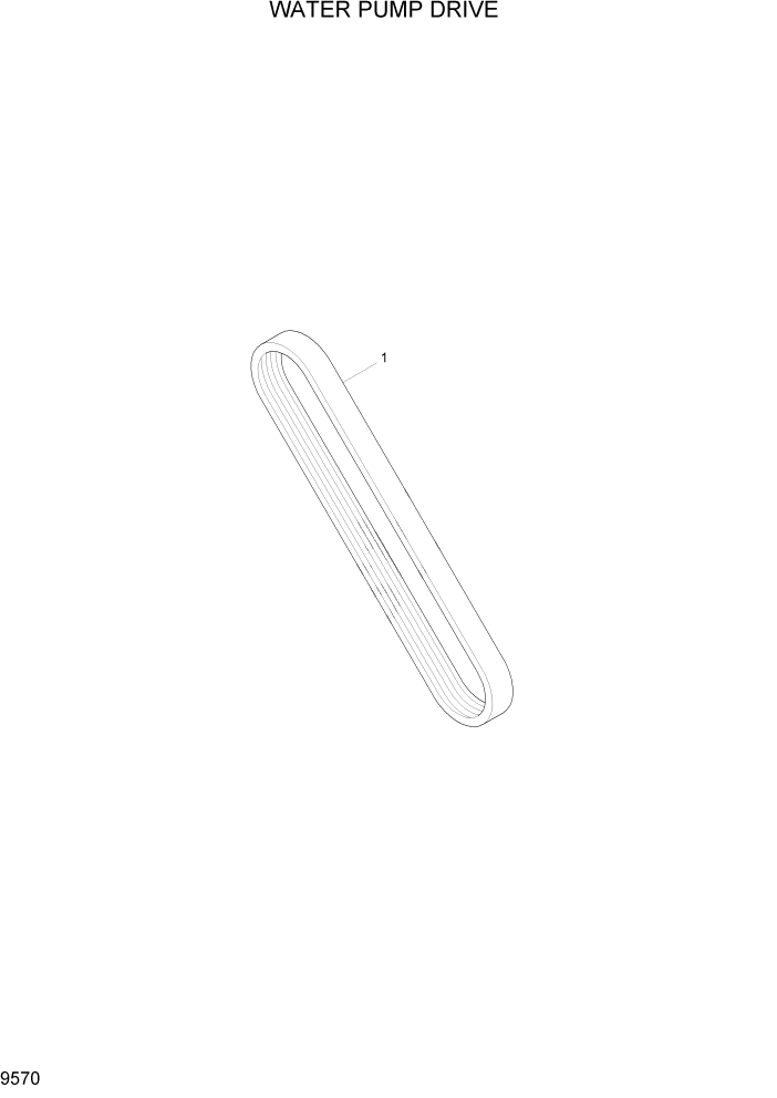 Схема запчастей Hyundai HL740-7A - PAGE 9570 WATER PUMP DRIVE ДВИГАТЕЛЬ БАЗА