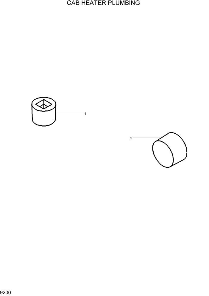 Схема запчастей Hyundai HL760-7 - PAGE 9200 CAB HEATER PLUMBING ДВИГАТЕЛЬ БАЗА