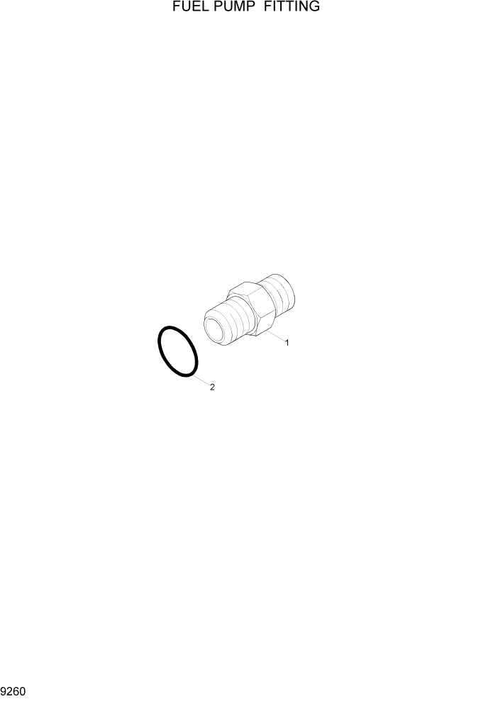 Схема запчастей Hyundai HL780-7A - PAGE 9260 FUEL PUMP FITTING ДВИГАТЕЛЬ БАЗА