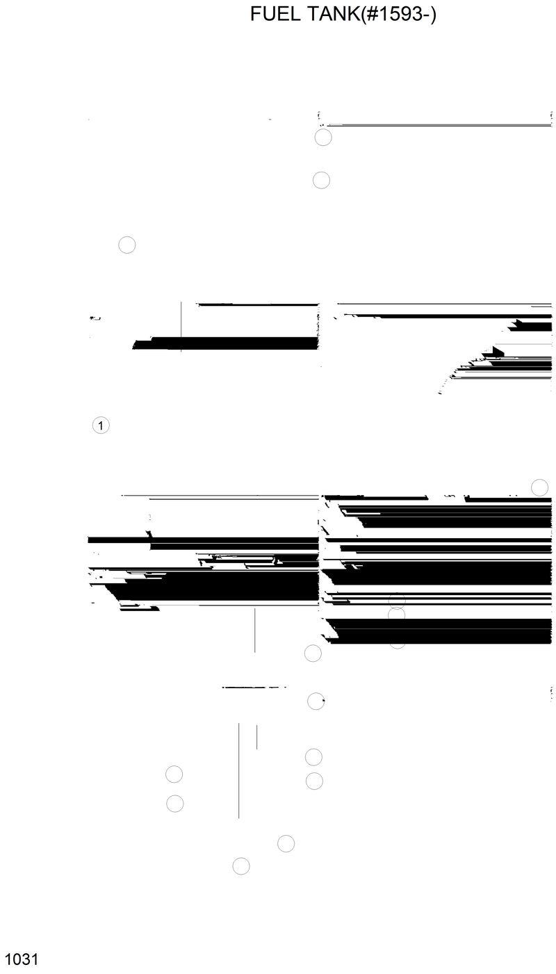 Схема запчастей Hyundai R200LC - FUEL TANK (#1593-) 