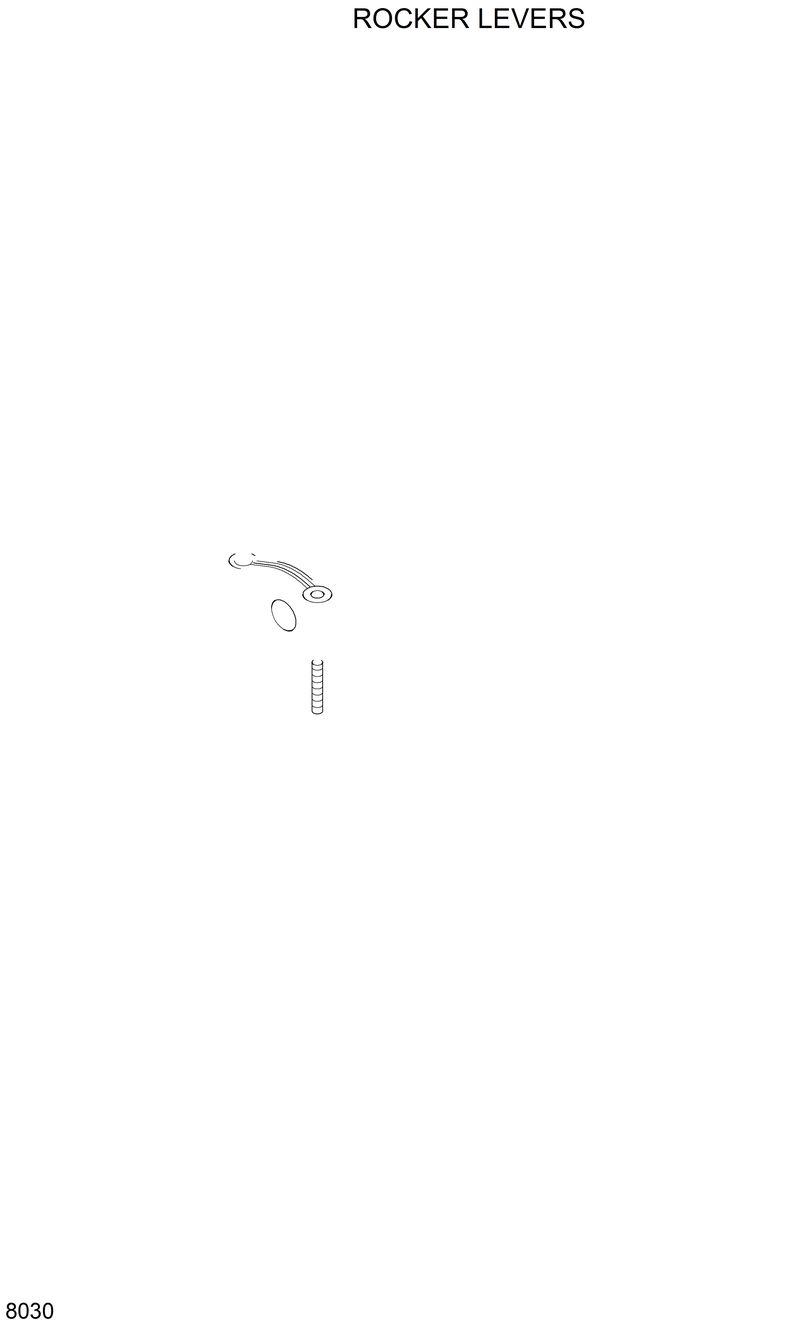 Схема запчастей Hyundai R200LC - ROCKER LEVERS 
