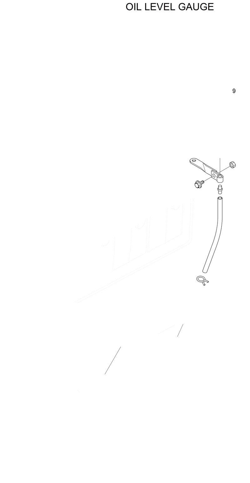 Схема запчастей Hyundai R200LC - OIL LEVEL GAGE 