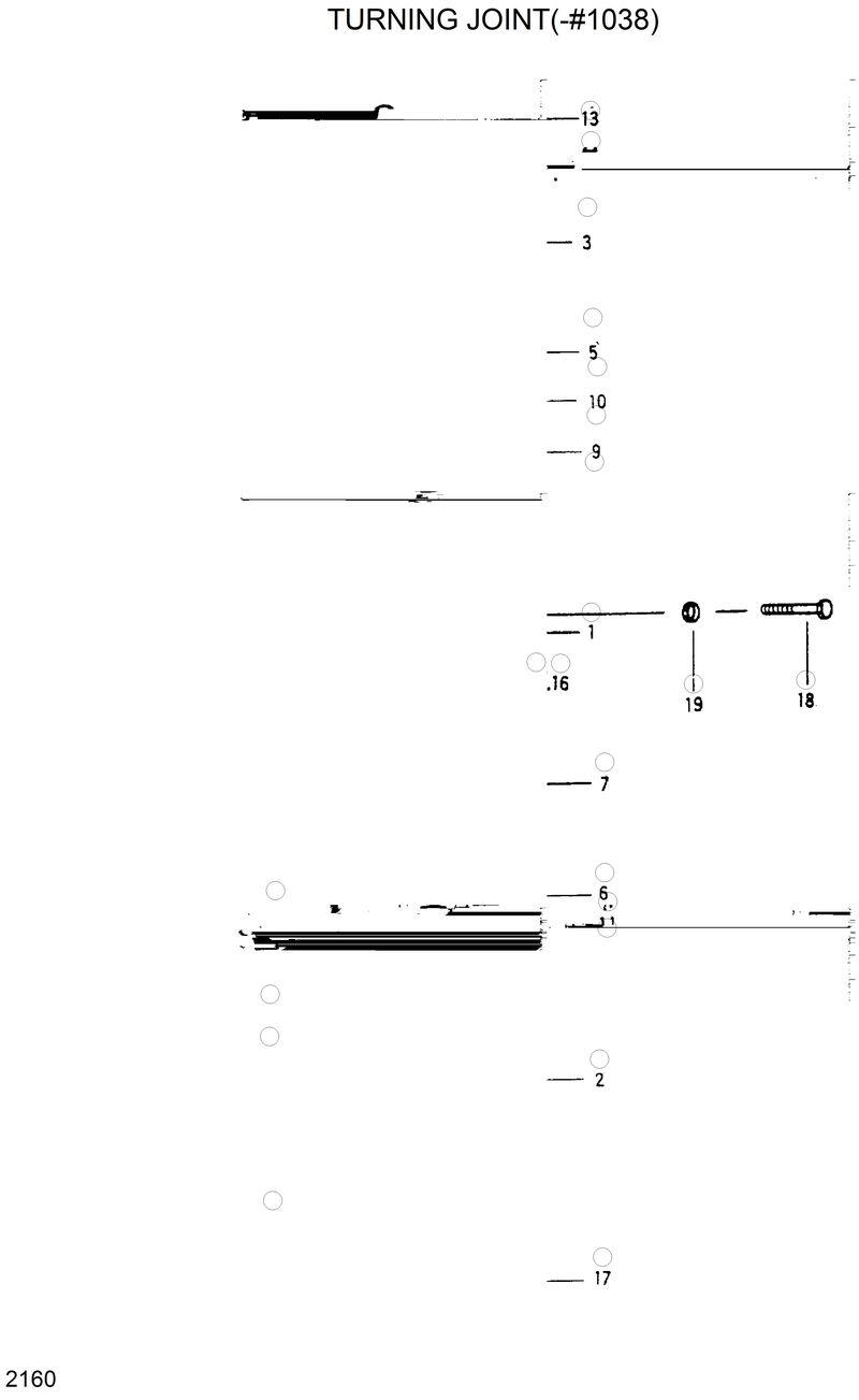 Схема запчастей Hyundai R280LC - TURNING JOINT(-#1038) 