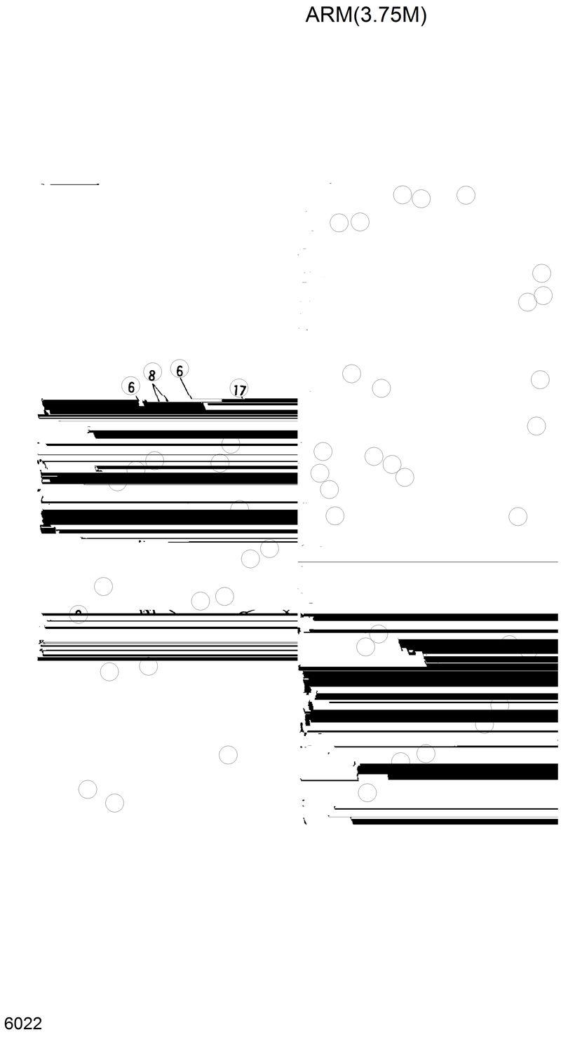 Схема запчастей Hyundai R280LC - ARM(3.75M) 
