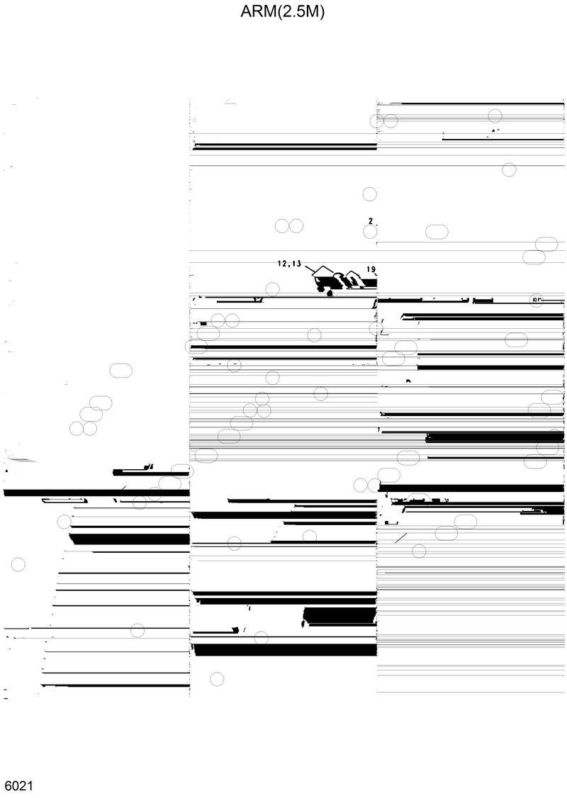 Схема запчастей Hyundai R290LC - ARM(2.5M) 