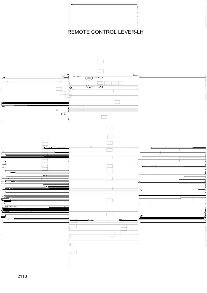 Схема запчастей Hyundai R320LC - REMOTE CONTROL LEVER-LH 