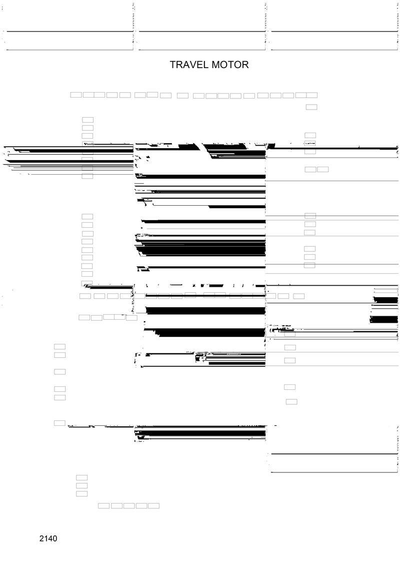 Схема запчастей Hyundai R320LC - TRAVEL MOTOR 