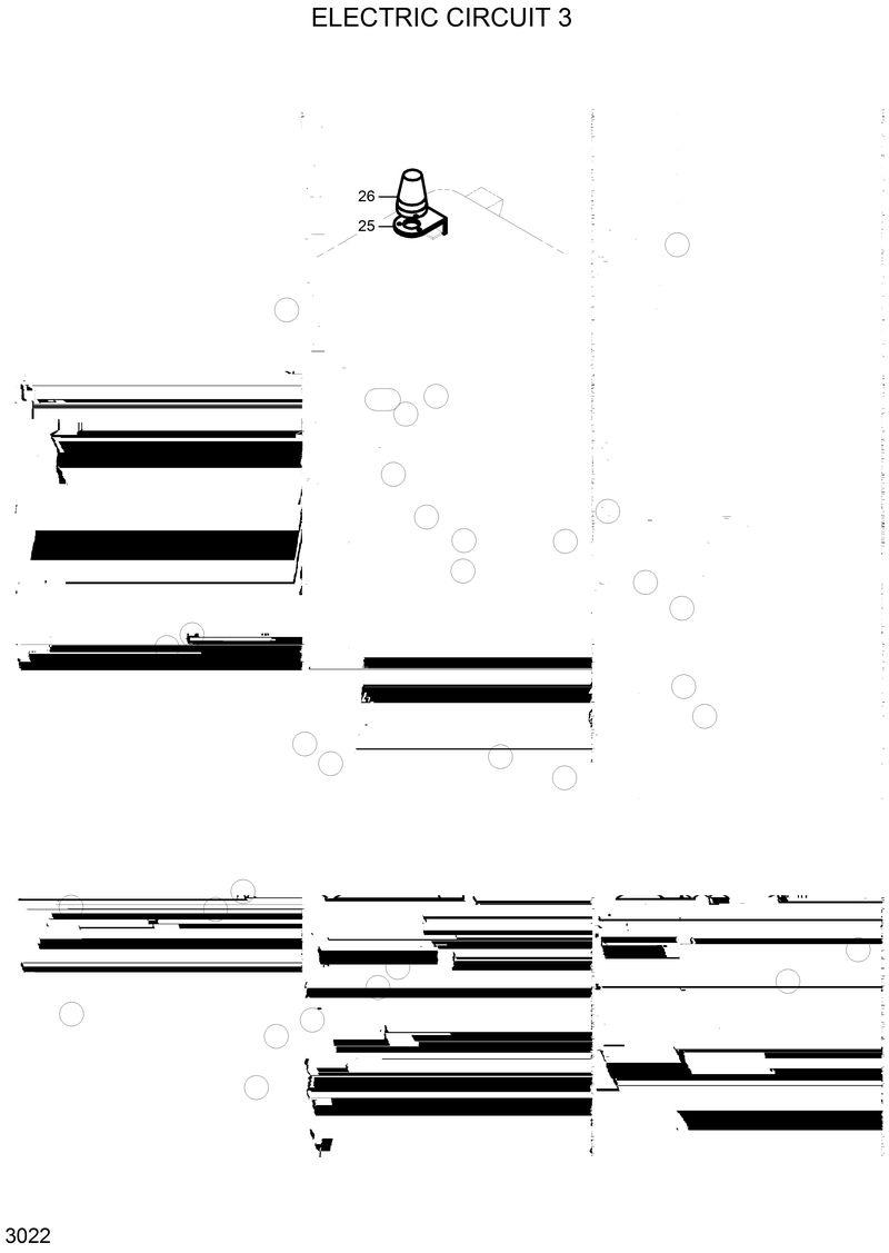 Схема запчастей Hyundai R320LC - ELECTRIC CIRCUIT 3 