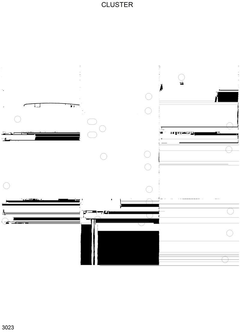 Схема запчастей Hyundai R320LC - CLUSTER 