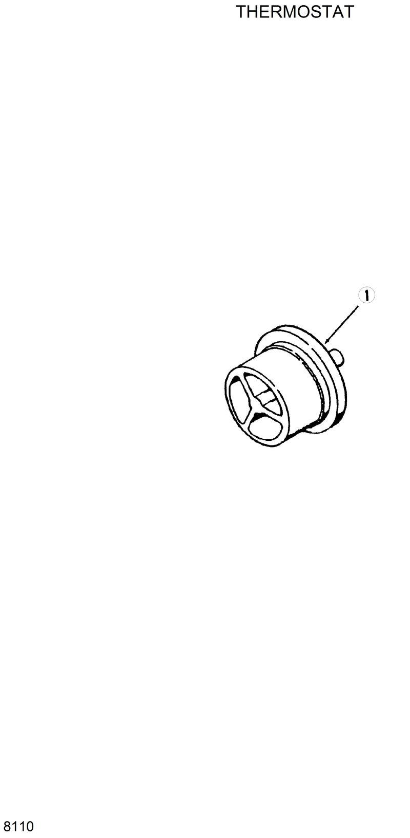Схема запчастей Hyundai R320LC - THERMOSTAT 
