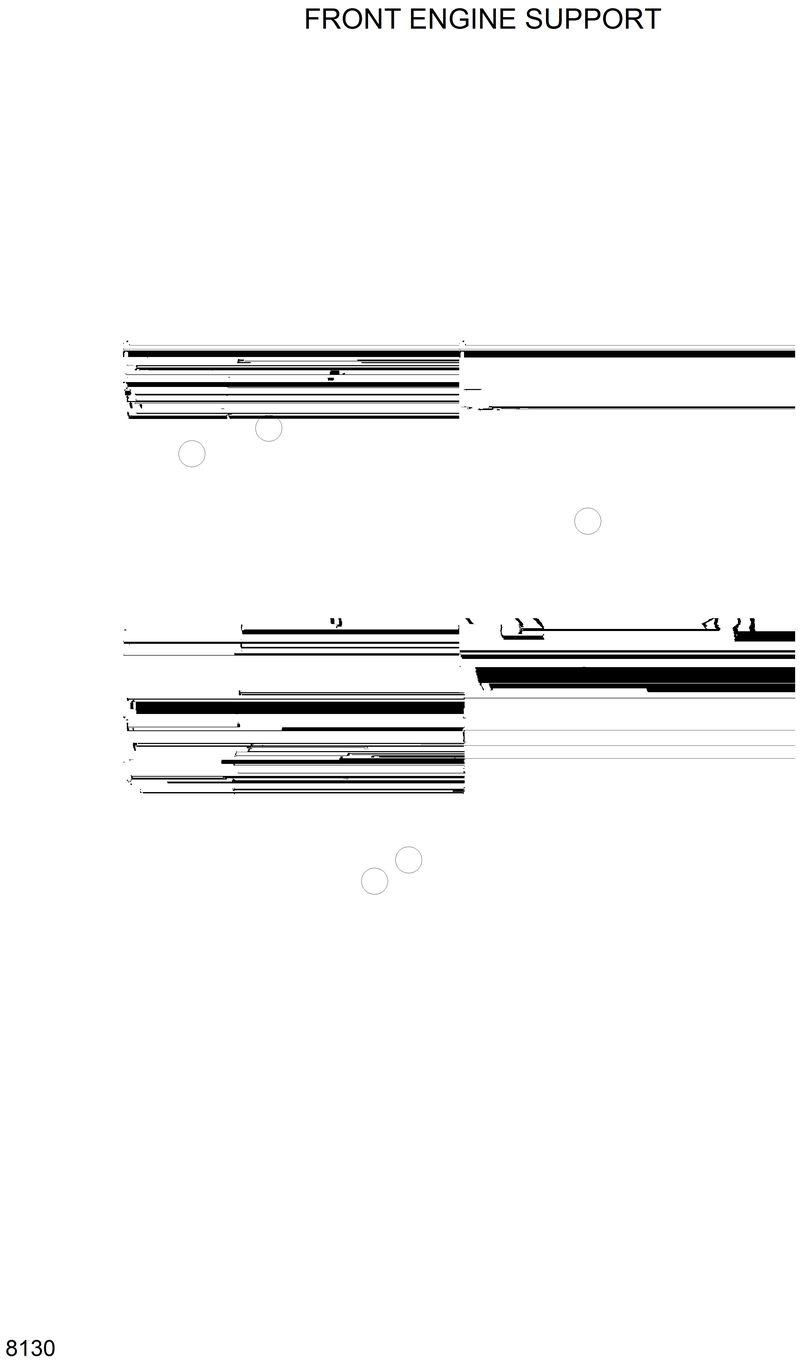 Схема запчастей Hyundai R320LC - FRONT ENGINE SUPPORT 