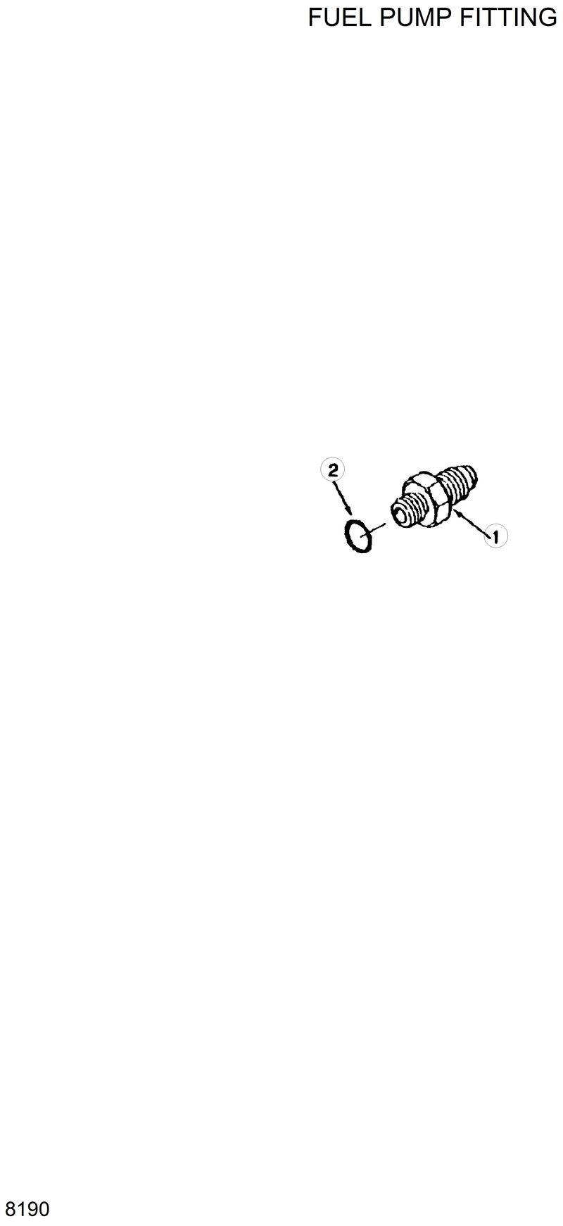 Схема запчастей Hyundai R320LC - FUEL PUMP FITTING 