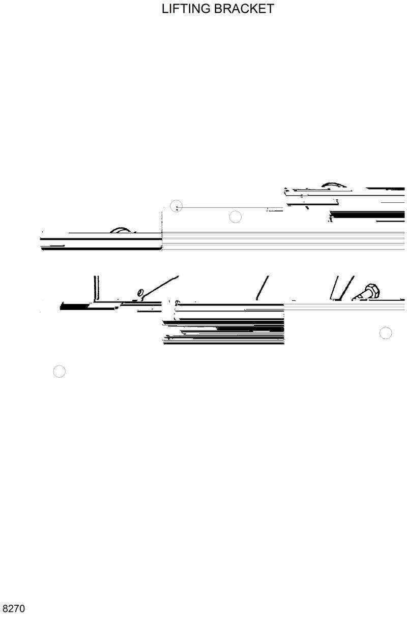 Схема запчастей Hyundai R320LC - LIFTING BRACKET 