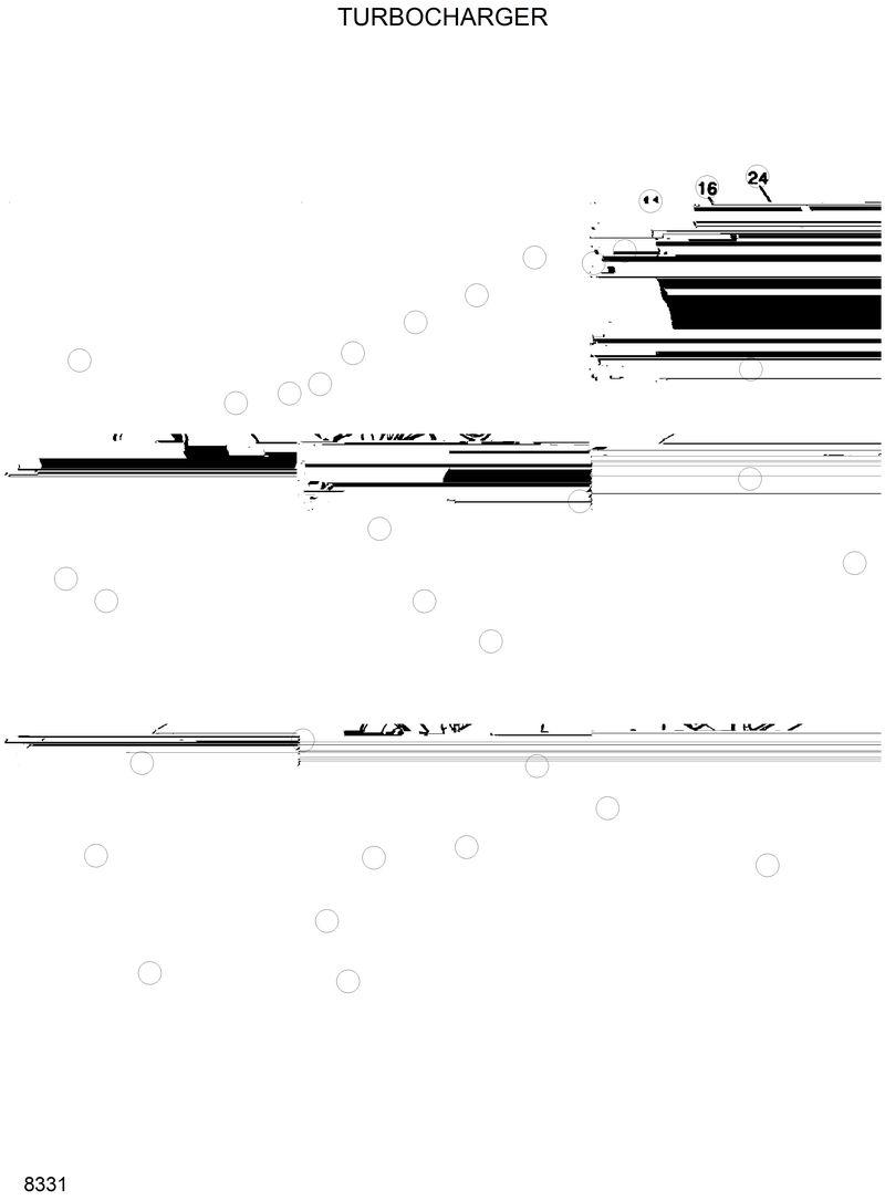 Схема запчастей Hyundai R320LC - TURBOCHARGER 